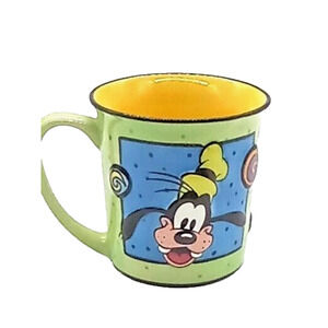 Disney Goofy 3D Embossed Mug Green Ceramic Cup
